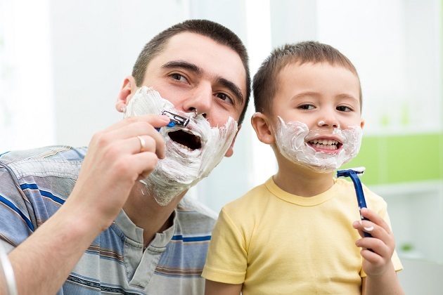 use shaving cream